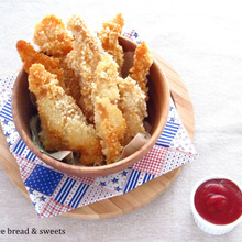 ザクザクおいしい♪鶏のささみスティック