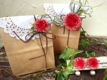 マステで作るカーネーションアクセサリー♡