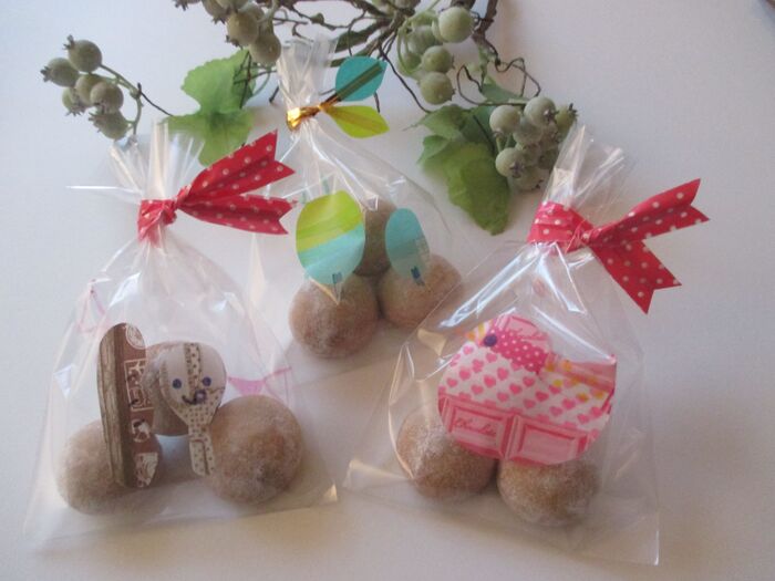 マスキングテープで!世界にひとつのラッピング♪