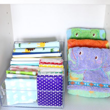 100均3つで簡単!子供が喜んでカバンの準備をしてくれるコーナー