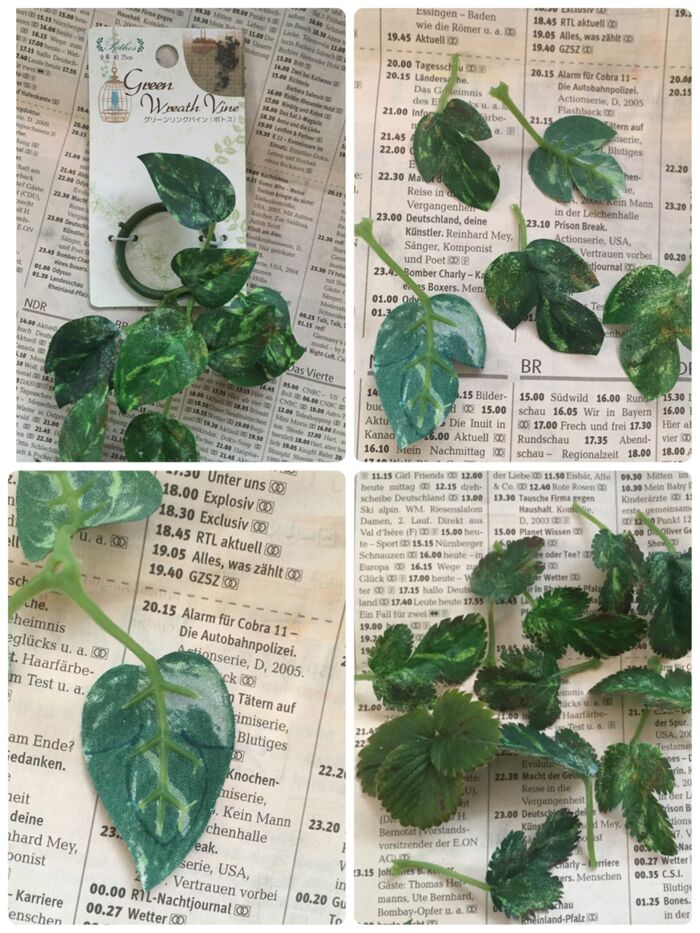 葉っぱを作る