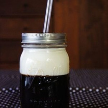 【ジャーレシピ】メイソンジャーで♪飲むコーヒーゼリー