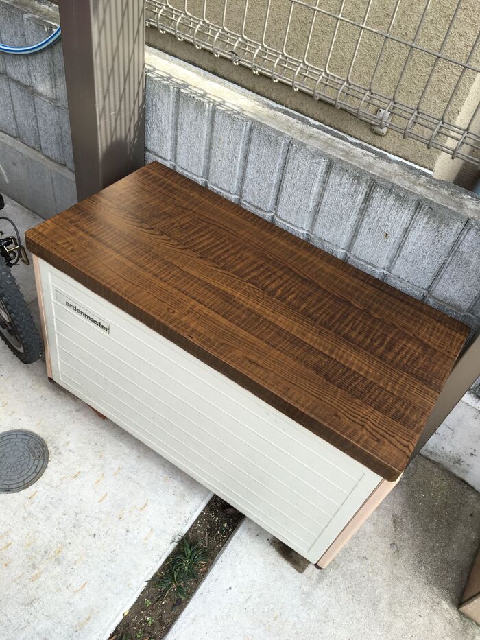 貼り付けたところ