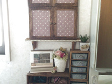 100均だけで☆ナチュラルインテリアにも☆ 使いやすい洗面所の小物収納