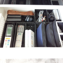 ビデオカメラもゲーム機も100均グッズでスッキリ収納!