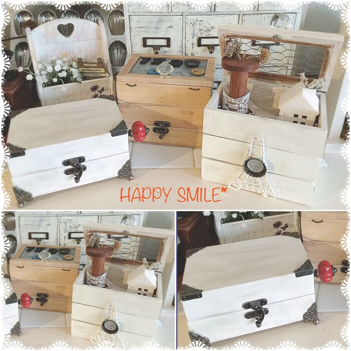 100均アイテム(セリアとダイソー)で簡単☆ボックス作り♡