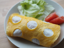 かわいすぎて食べられない!?インスタで話題の「水玉オムライス」を作ってみた☆