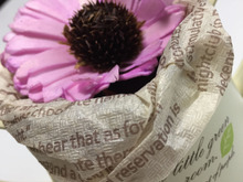 100均のフラワーベースとプラ容器でアレンジ!IKEAのポプリがオシャレに♪