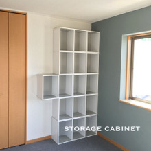 大型収納に。カラーボックスの組み合わせ色々