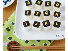 100均アイテムで♪知育アルファベットCUBEおにぎり