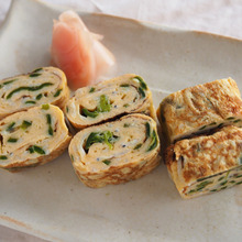 保存もOK!しらすとピーマンの卵焼き