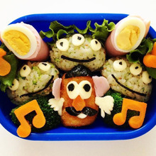 キャラ弁☆リトルグリーンメンおにぎり