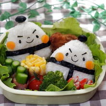 キャラ弁☆三角おにぎりdeおすもうさん