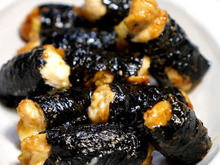 給料日前も美味しく節約!むね肉で磯部チーズ巻の照り焼きのレシピ♪