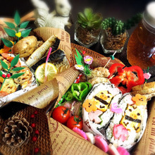 ひよこさんのおにぎらず弁当