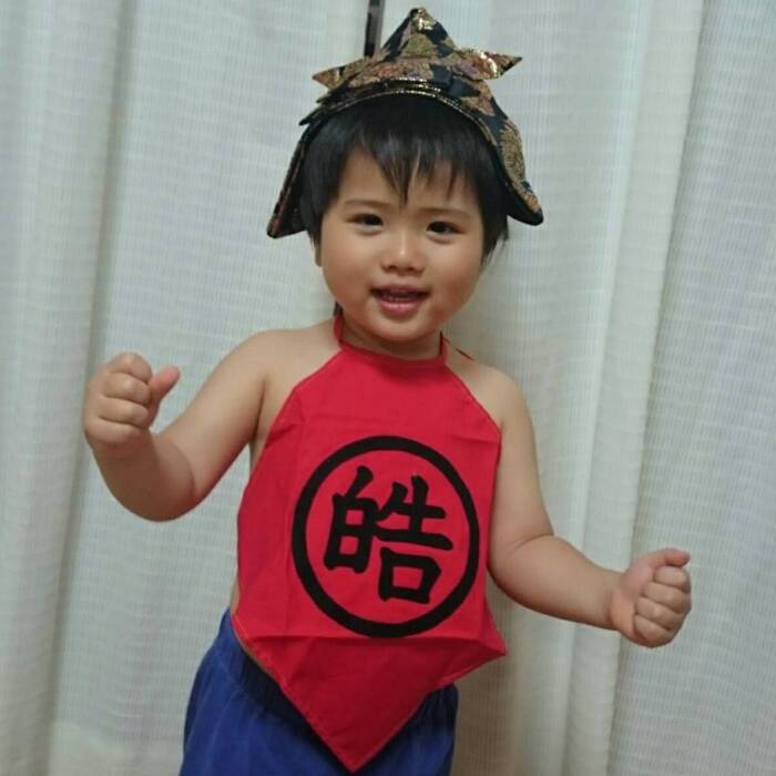 こどもの日におすすめハンドメイド!お名前腹掛けの作り方
