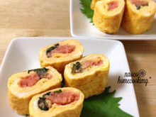 味付け不要!?クルクル簡単♪ 明太玉子焼き