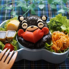 熊本応援!キャラ弁☆ニコニコ笑顔のくまモン弁当