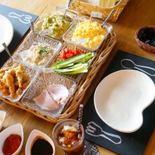 準備も簡単♪皆で楽しい♪手巻サンドシナイッチでおうちカフェランチ☆彡