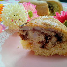 炊飯器とHMとスライス生チョコで!簡単バナナケーキ