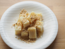 とっても身近な材料で!「もちもちわらび餅」ができちゃった♪