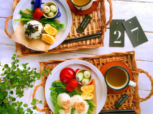 おうちカフェにおすすめ!100均かごトレーで雰囲気up♬