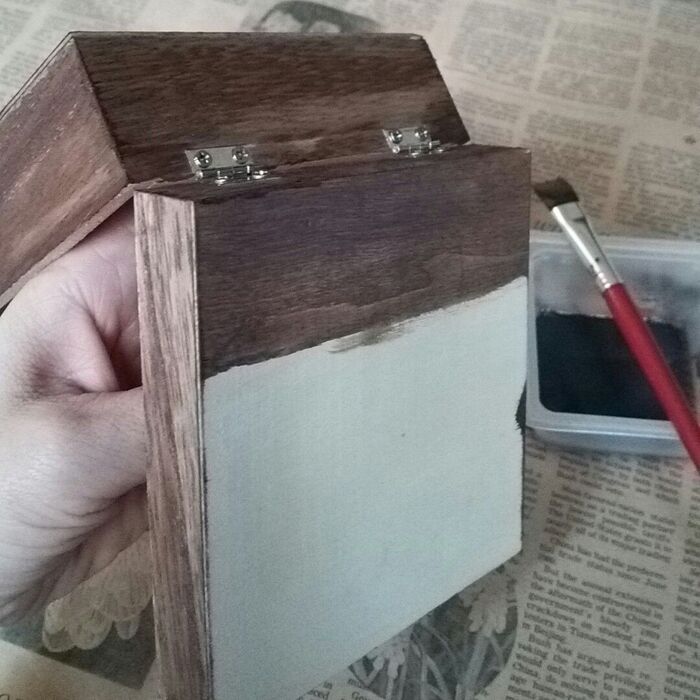 箱をペイントする