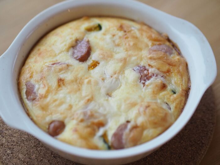 タルト生地なしでOK！ヘルシーな「豆腐キッシュ」で食卓が華やかに♡