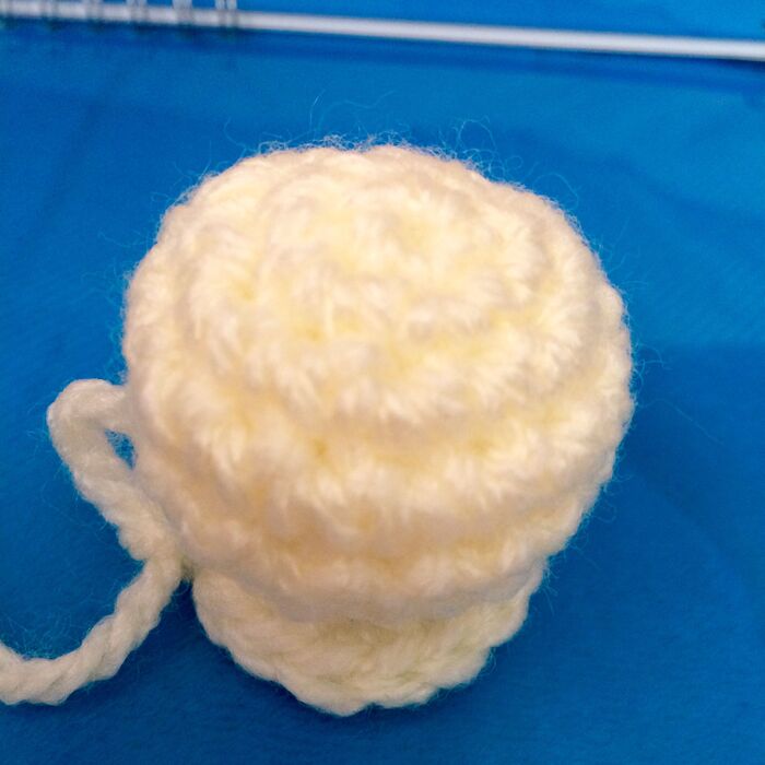 テルテル坊主の頭