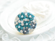 キラキラ夏色ヘアクリップ