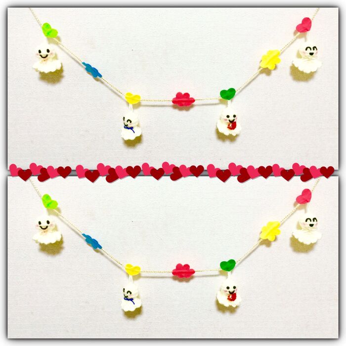 【100均】かわいいテルテル坊主のガーランドで、梅雨を楽しく過ごそう♪