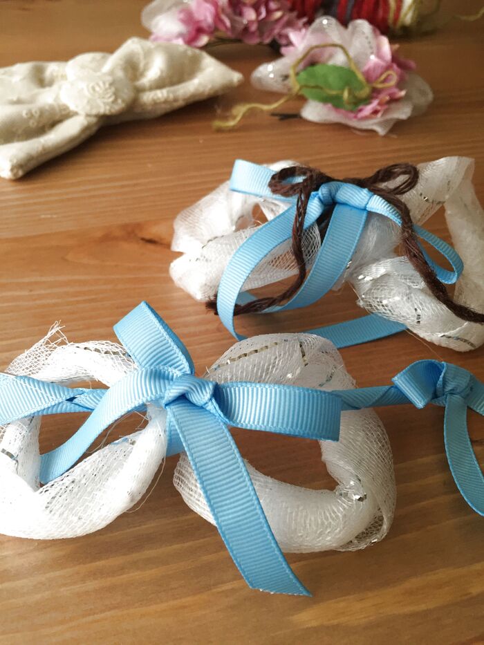 巻いてねじって♪かんざしバレッタの作り方