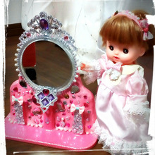 女子ママ必見!ALL100均でプリンセスみたいなドレッサーを手作り