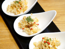 日本酒に合う!混ぜるだけ簡単!1分レシピ☆たくわんのクリームチーズ和え