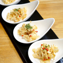 日本酒に合う!混ぜるだけ簡単!1分レシピ☆たくわんのクリームチーズ和え