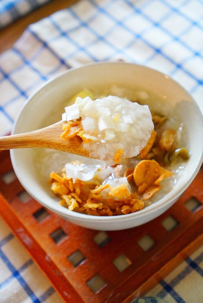 とろーり!お粥はお出汁が沁みて美味しいですよ