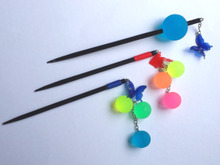 100均スーパーボールで!簡単手作りかんざし♡