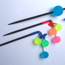 100均スーパーボールで!簡単手作りかんざし♡