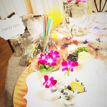 卓上も華やか・彩り・HERB TEA