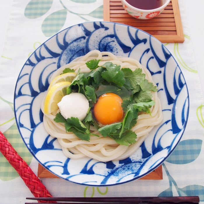 作ってみたいトレンドレシピ!「パクチーうどん」