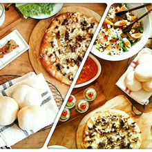 簡単❗赤青さし色テーブルコーディネートの作り方