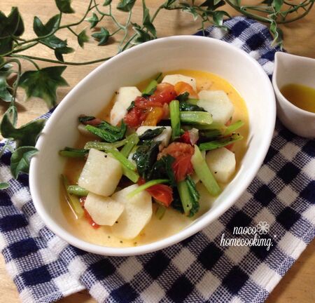 レモン風味のホットサラダ