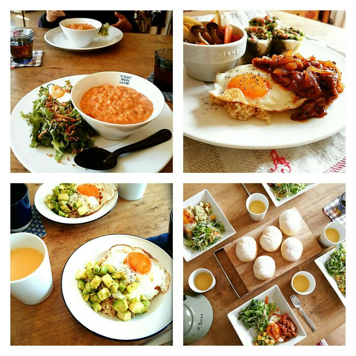 簡単❗白い食器だけで作るシンプルコーディネート