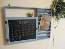 意外と簡単!100均で!生活感も収納!ルーバー付き飾り棚♪