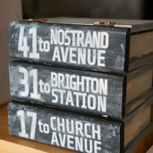 100均木製ブックボックスを塗る貼る!簡単リメイクで箸置き収納☆