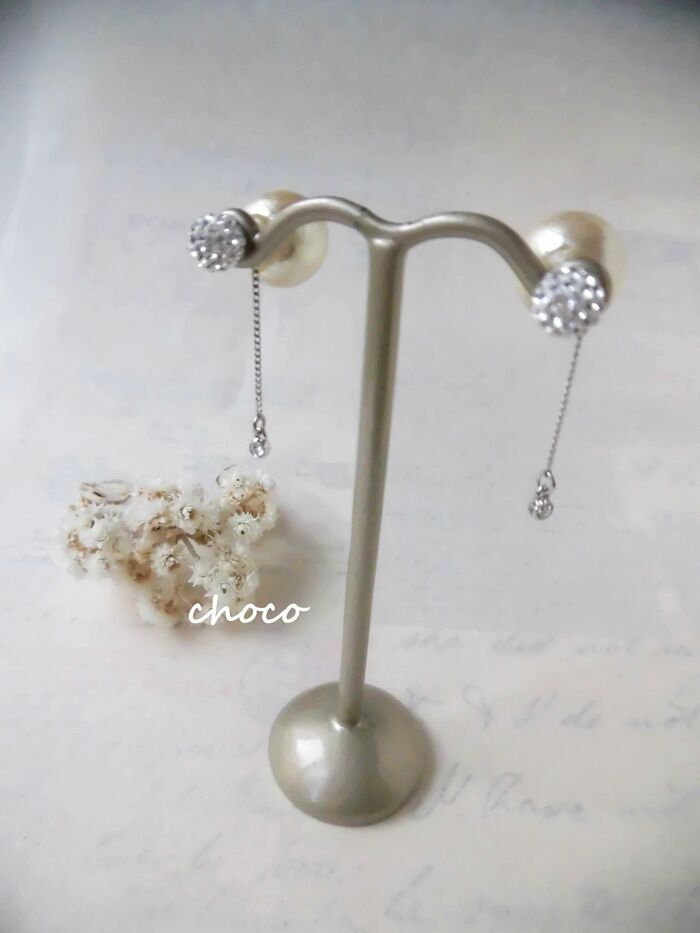 ラインストーンチャームのバリエーション