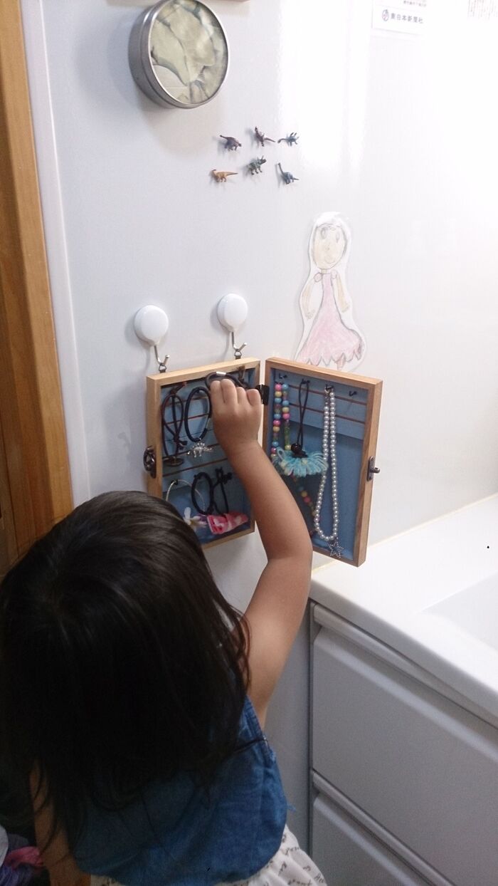 100均トレーでDIY!ヘアゴム収納