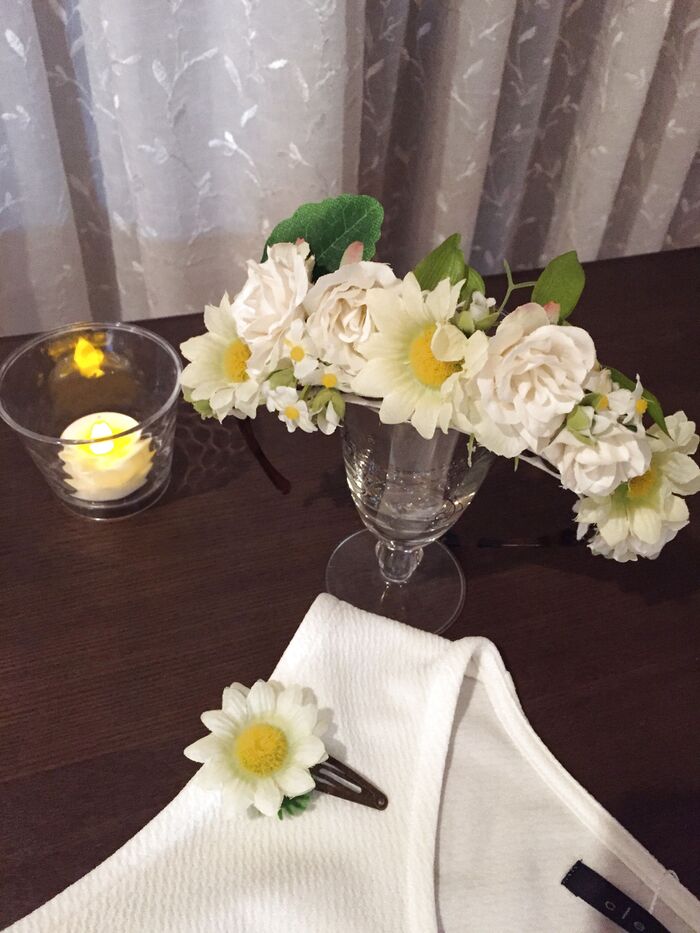 夏のワンピースにぴったりなハンドメイド!フェアリーな髪かざり