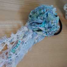 セリア毛糸がいい感じ♪クラゲみたいな可愛いヘアゴム