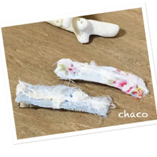 ぬ〜ので簡単5分でできるヘアアクセ